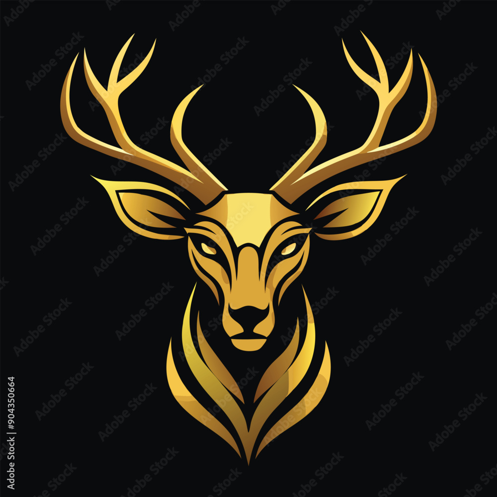 deer head vector deer head vector