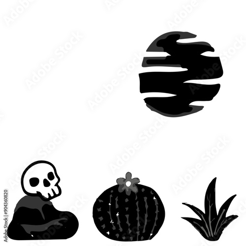 Ícones de Xilogravura. Nordeste. Sertão.