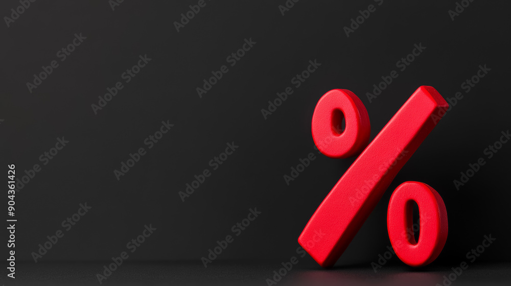 Minimalist Black Friday background with clean black and white design, red discount percentage Minimalist Black Friday background with clean black and white design, red discount percentage