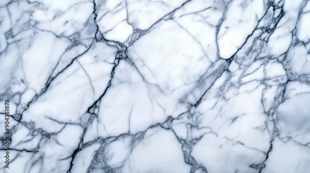 Top view of white marble with delicate grey veins, polished and smooth surface, perfect for background Top view of white marble with delicate grey veins, polished and smooth surface, perfect for background