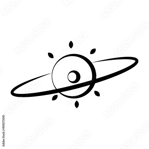 Supernova vector icon