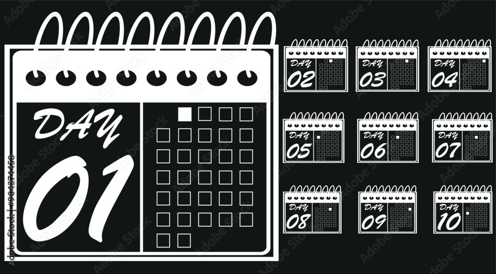 special day on calendar numbered, vector illustration of calendar, daily planner vector icon for websites, stickers and printing. special day on calendar numbered, vector illustration of calendar, daily planner vector icon for websites, stickers and printing.