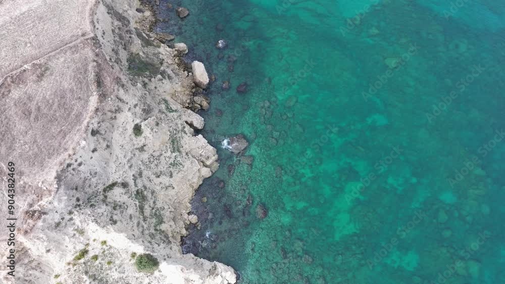 Aerial drone shot.View of famous beach in the summer, Crete, Greece. Famous beach with river and palm trees in Libyan sea. Tropical island, Panoramic view, Most beautiful beaches of Crete island Aerial drone shot.View of famous beach in the summer, Crete, Greece. Famous beach with river and palm trees in Libyan sea. Tropical island, Panoramic view, Most beautiful beaches of Crete island