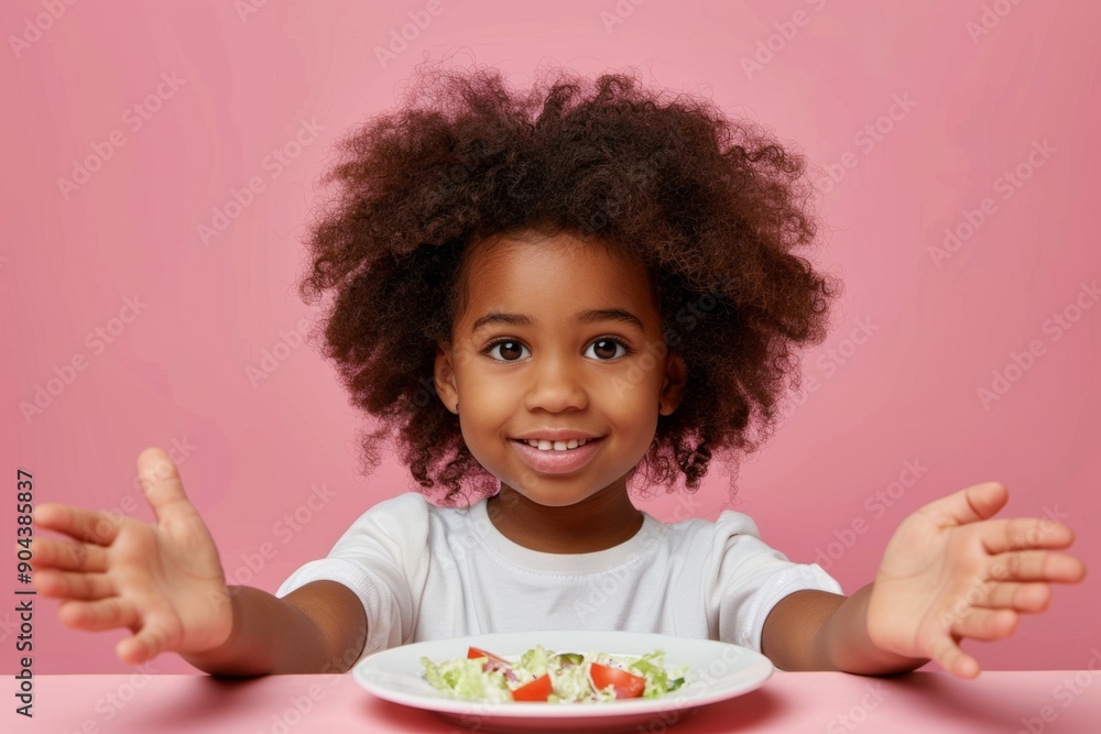 Joyful curly-haired girl enjoying meal vibrant positivity. Friendly girl curly hair and vibrant smile meal time. Lively spirit of youth captured cheerful moment. Joyful curly-haired girl enjoying meal vibrant positivity. Friendly girl curly hair and vibrant smile meal time. Lively spirit of youth captured cheerful moment.