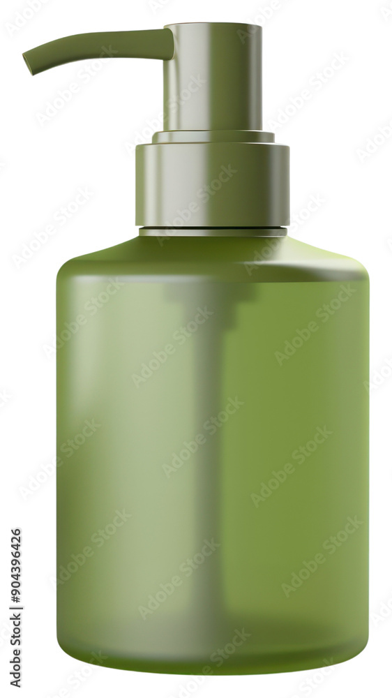 PNG Bottle cosmetics green white background. PNG Bottle cosmetics green white background.