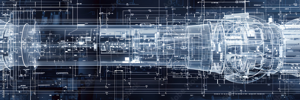 Detailed Engineering Blueprint Illustrating Complex Mechanical and Structural Design for Comprehensive Project Execution Detailed Engineering Blueprint Illustrating Complex Mechanical and Structural Design for Comprehensive Project Execution