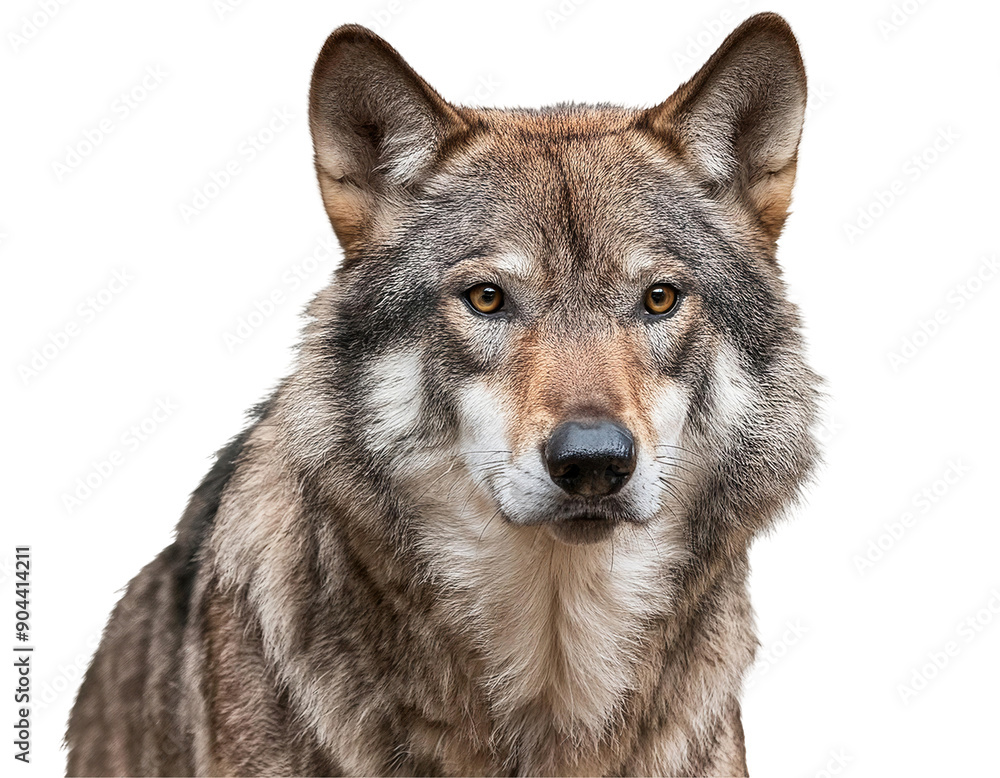 A close-up portrait of a majestic wolf, showcasing its sharp eyes and thick fur in a natural setting. A close-up portrait of a majestic wolf, showcasing its sharp eyes and thick fur in a natural setting.
