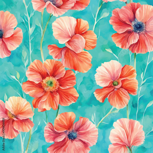 Wallpaper Mural Flower background  Torontodigital.ca