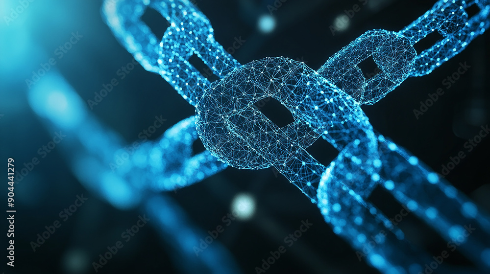 A smart contract being executed on a blockchain. A smart contract being executed on a blockchain.