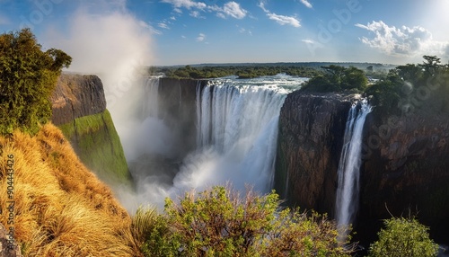 ransboundary wonder victoria falls uniting zimbabwe and zambia in natural splendor