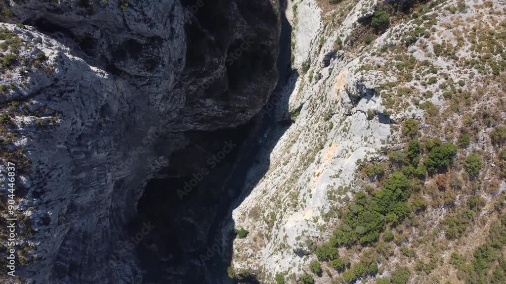 Majestic Aerial Views of Verdon Natural Regional Park's Stunning Canyons at Dawn Majestic Aerial Views of Verdon Natural Regional Park's Stunning Canyons at Dawn