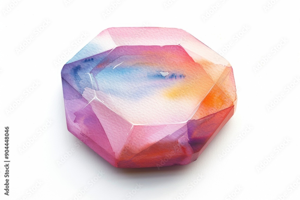 A close-up view of a vibrant object on a clean and pure background, ideal for showcasing unique details A close-up view of a vibrant object on a clean and pure background, ideal for showcasing unique details