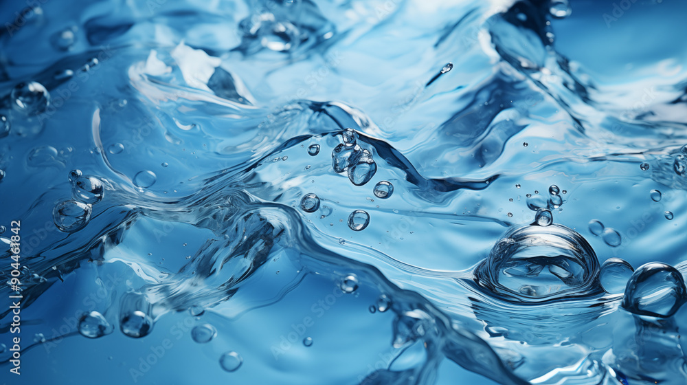 Photo of water, water in different states, macro photography, liquid water, waves, ice Photo of water, water in different states, macro photography, liquid water, waves, ice