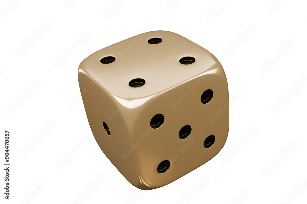 Casino gambling game. Gold luxury dice. Casino gambling game. Gold luxury dice.