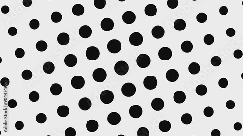 Halftone dots background - circular transition mask - 4k animation (3840 x 2160 px)