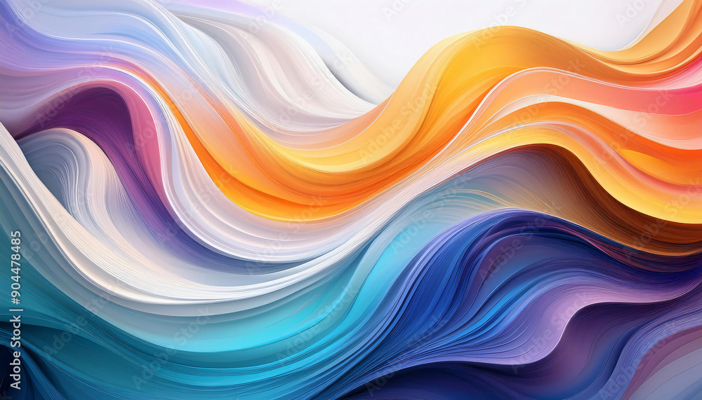 abstract colorful background with waves abstract colorful background with waves