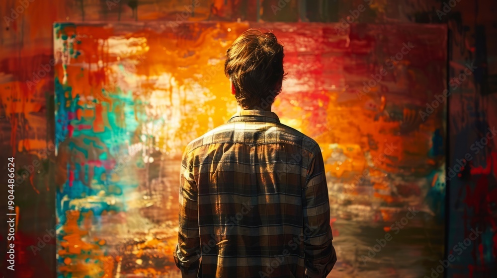 Artist studio background generative ai Artist studio background generative ai