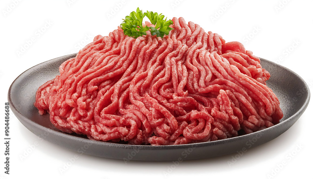 lamb mince isolated on white background lamb mince isolated on white background
