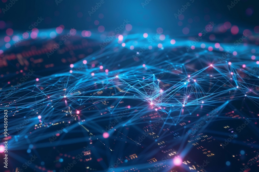 Dynamic networks and data streams flow across a tech oriented interface emphasizing digital connectivity and data analysis. Dynamic networks and data streams flow across a tech oriented interface emphasizing digital connectivity and data analysis.