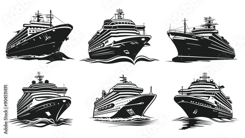 a black and white drawing of a ship with the words the name the ship on it