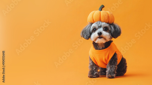 Cute Poodle Dog Dressed as ...