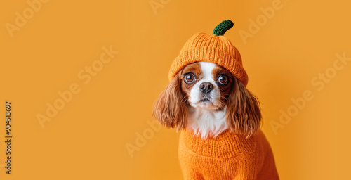 Cute Puppy Dog Dressed as a...