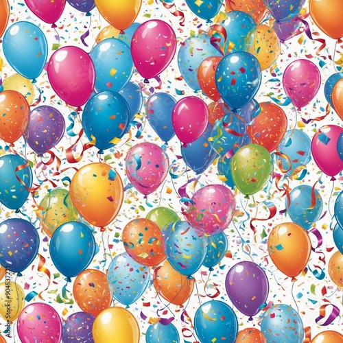 Wallpaper Mural globos fiesta diversión Torontodigital.ca