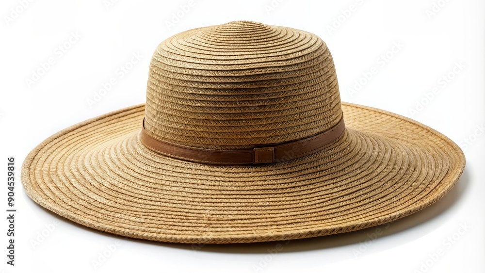 Wide brim hat perfect for shielding against the sun , sun protection, fashion accessory