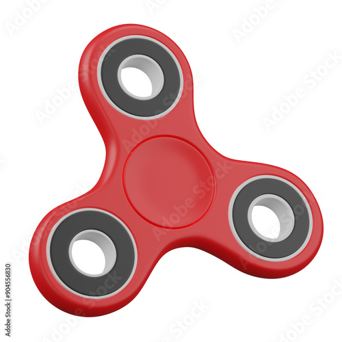 3d render  Fidget Spinner  illustration