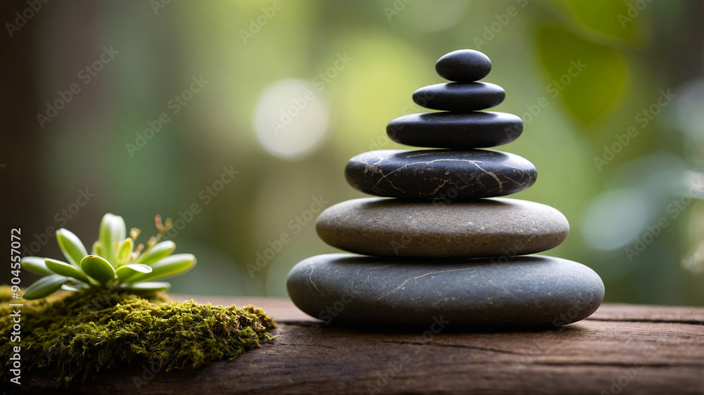 The Zen art of stacking stones reflects the practice of patience and mindful precision. Creates a visual metaphor for the journey towards spiritual harmony and inner peace. The Zen art of stacking stones reflects the practice of patience and mindful precision. Creates a visual metaphor for the journey towards spiritual harmony and inner peace.