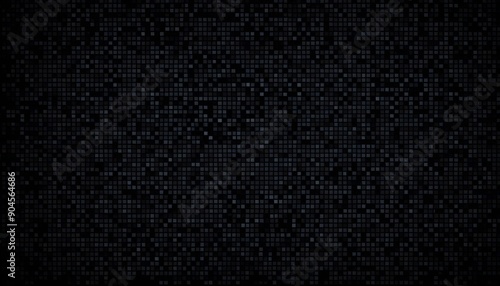 Wallpaper Mural A black background with a high-contrast, pixelated digital texture, creating a modern and tech-inspired effect. Multiple variations available. Torontodigital.ca