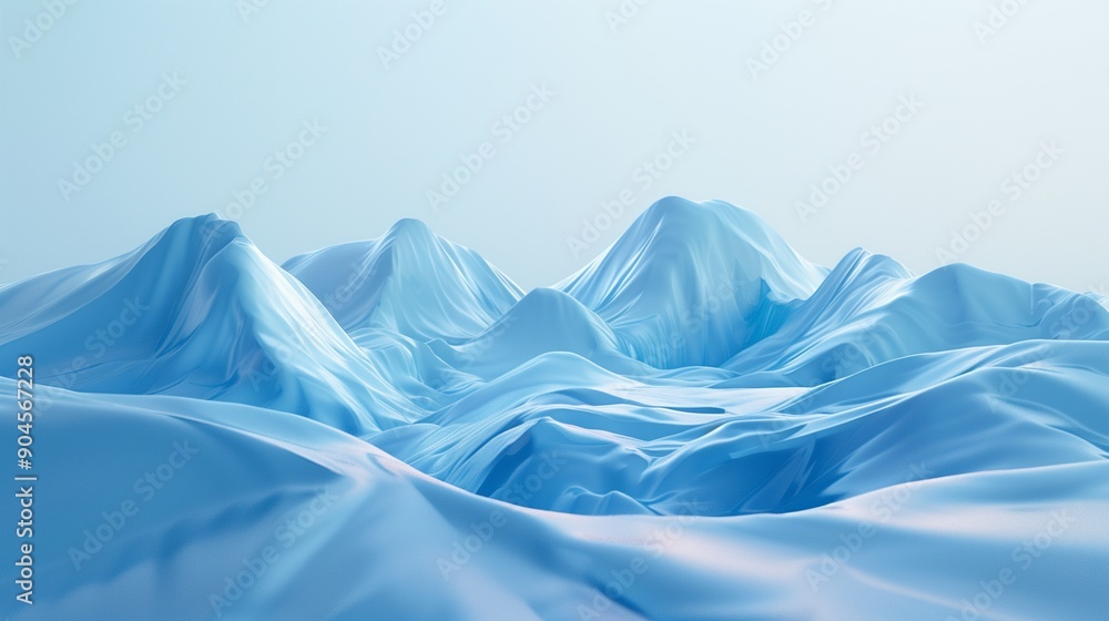 Serene Snow-Covered Mountains in a Minimalist Digital Illustration Perfect for Winter and Nature-Themed Projects Serene Snow-Covered Mountains in a Minimalist Digital Illustration Perfect for Winter and Nature-Themed Projects