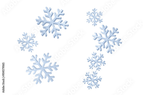 SNOWFLAKE WITH WHITE BACKGROUND VECTOR FREE