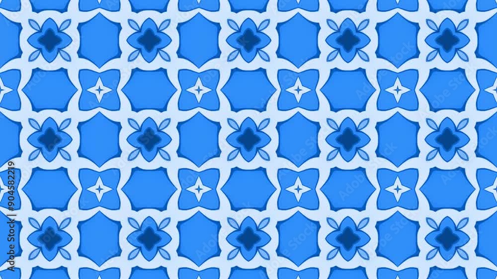 Kaleidoscope seamless looped patterns motion graphics background. Kaleidoscope seamless looped patterns motion graphics background.