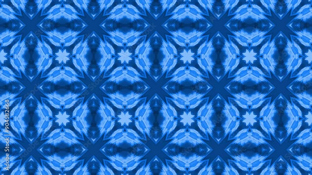 Kaleidoscope seamless looped patterns motion graphics background. Kaleidoscope seamless looped patterns motion graphics background.