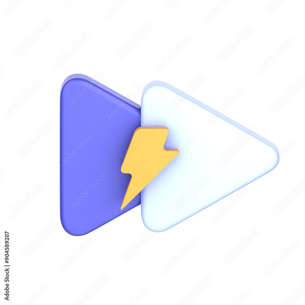 Fast Forward 3D Illustration for uiux, web, app, presentation, etc Fast Forward 3D Illustration for uiux, web, app, presentation, etc