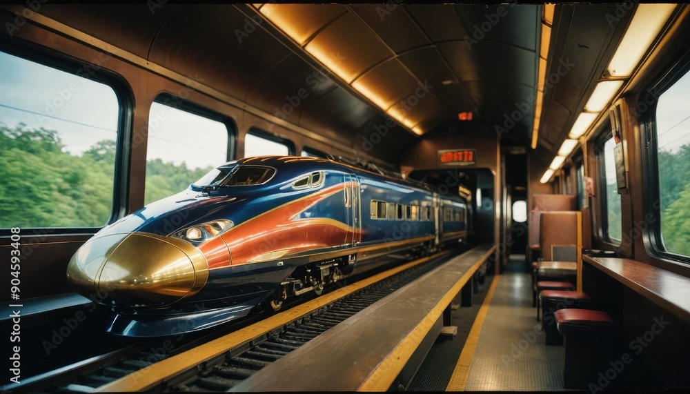 Inside the Bullet Train. Inside the Bullet Train.