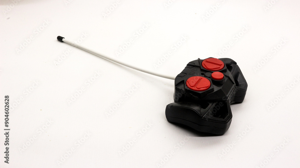 Close up Remote control toy car isolated Close up Remote control toy car isolated