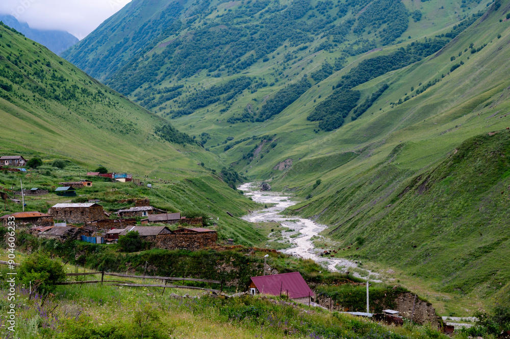 village in the valley
