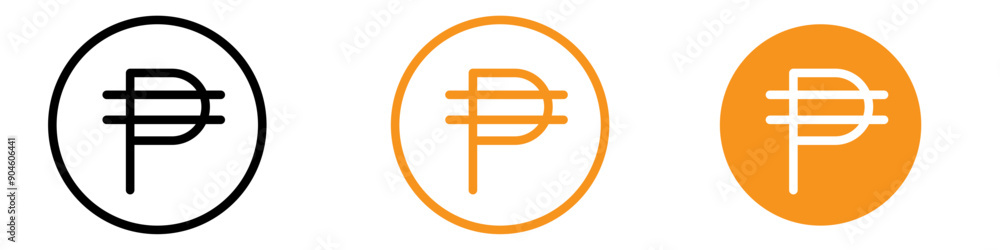 Cuba Peso Icon Set Currency Symbols for Financial and Economic Projects Cuba Peso Icon Set Currency Symbols for Financial and Economic Projects
