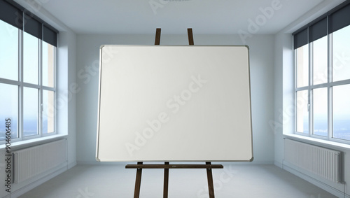 empty white room