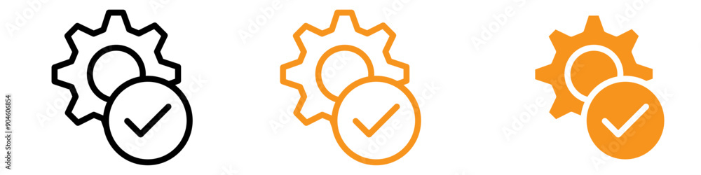 Easy Installation Icon Set Quick Setup Illustrations for Technology and Appliances Easy Installation Icon Set Quick Setup Illustrations for Technology and Appliances