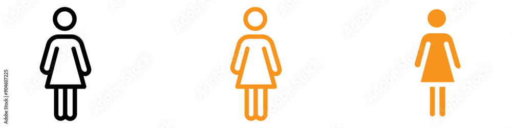 Female Icon Set Gender Symbols for Diversity and Inclusivity Projects Female Icon Set Gender Symbols for Diversity and Inclusivity Projects