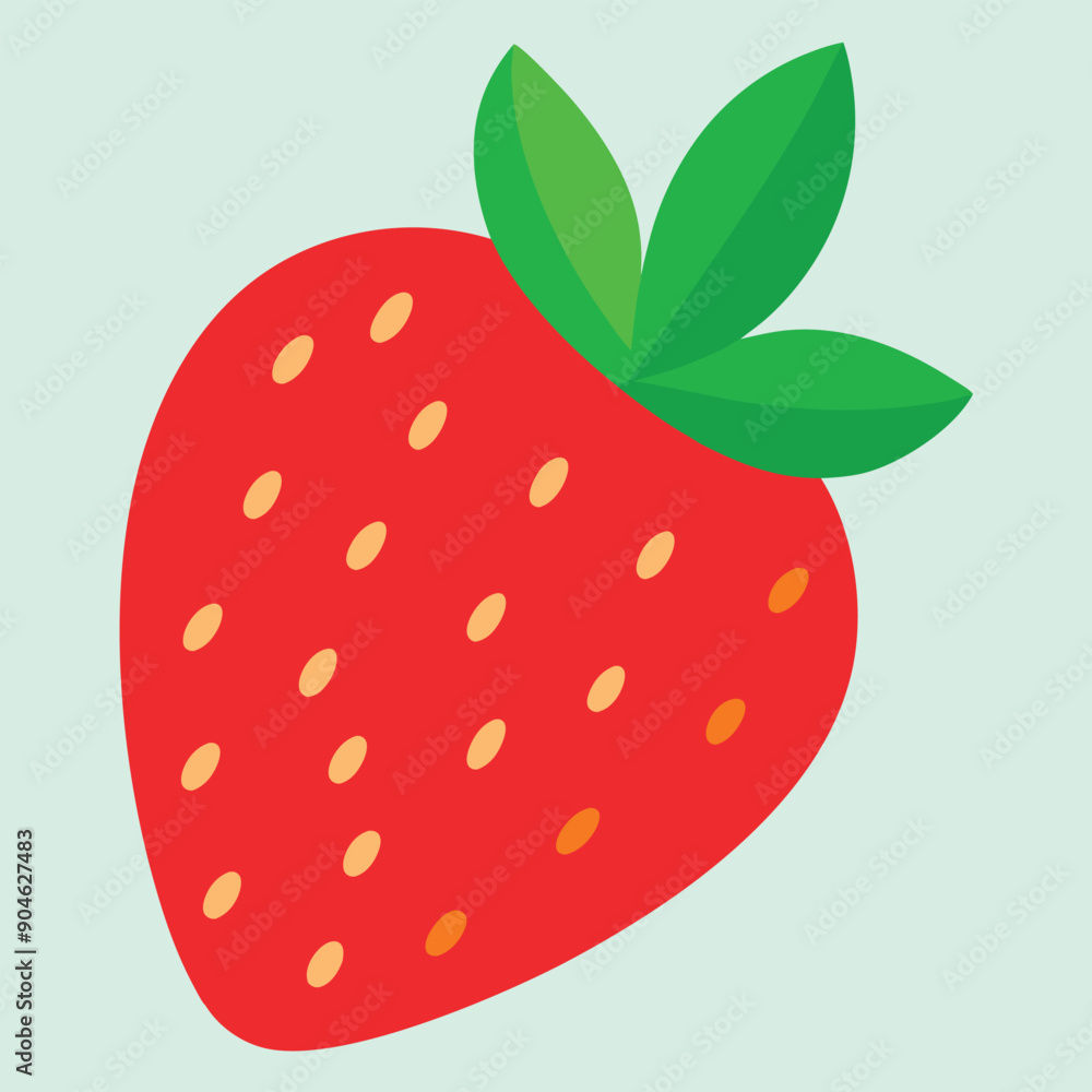 Strawberry Sweet Illustration Vector Design Strawberry Sweet Illustration Vector Design