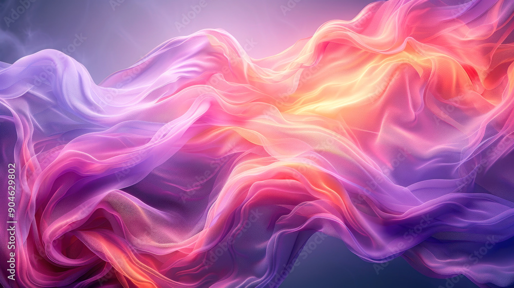 Obraz premium Pure Colorful Background - Chromatic Richness in HD Minimalist Design