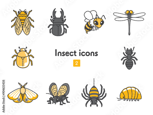 アイコン集 虫02