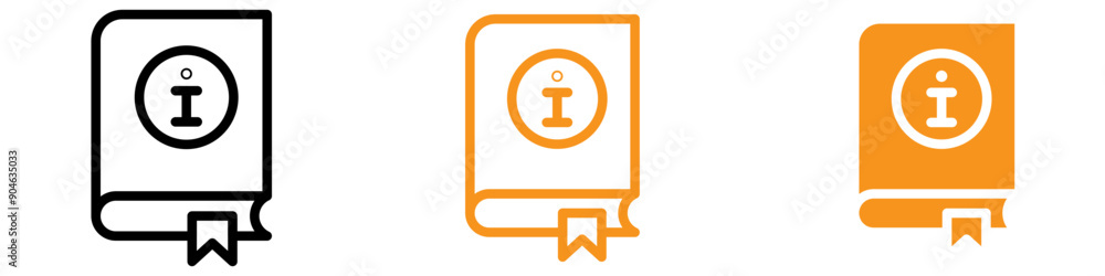 Informative Information Book Icon for Education and Knowledge Graphics Essential for Representing Books and Informational Resources Informative Information Book Icon for Education and Knowledge Graphics Essential for Representing Books and Informational Resources