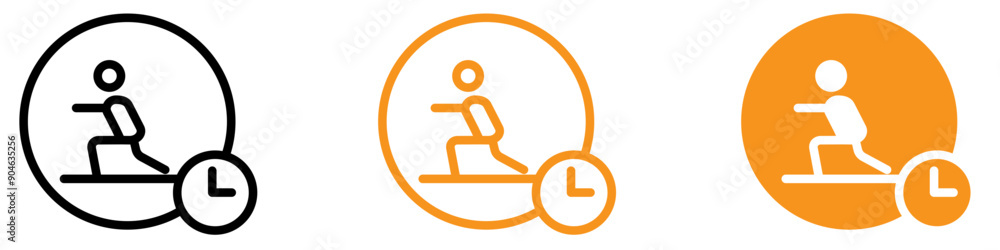 Active Exercise Time Icon for Fitness and Health Graphics Perfect for Representing Workout Routines and Physical Activity Tracking Active Exercise Time Icon for Fitness and Health Graphics Perfect for Representing Workout Routines and Physical Activity Tracking
