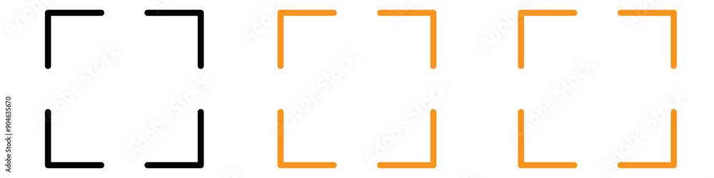 Expansive Full Screen Icon for Video and Media Graphics Ideal for Representing Full-Screen Mode and Enlarged Display Options Expansive Full Screen Icon for Video and Media Graphics Ideal for Representing Full-Screen Mode and Enlarged Display Options