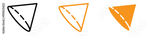 Cone Shape 3D Icon Illustrating Geometric Design Elements, 3D Modeling Software, and Mathematical Representations for Designers and Engineers